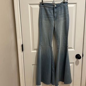 Free People Flare Denim Jeans
